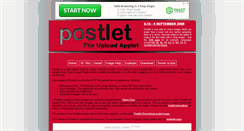 Desktop Screenshot of postlet.com